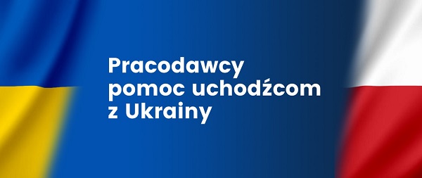 Logo - pracodawcy dla Ukrainy