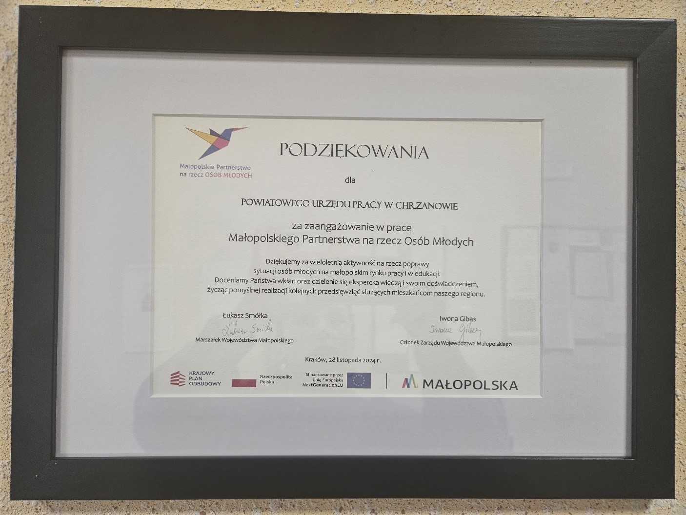 Małopolskie Partnerstwo na rzecz Osób Młodych