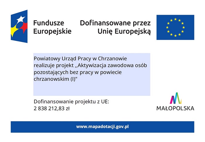 Plakat projektu EFS+  #FunduszeUE  #FunduszeEuropejskie